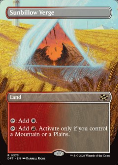 Sunbillow Verge Aetherdrift Alternate Art
